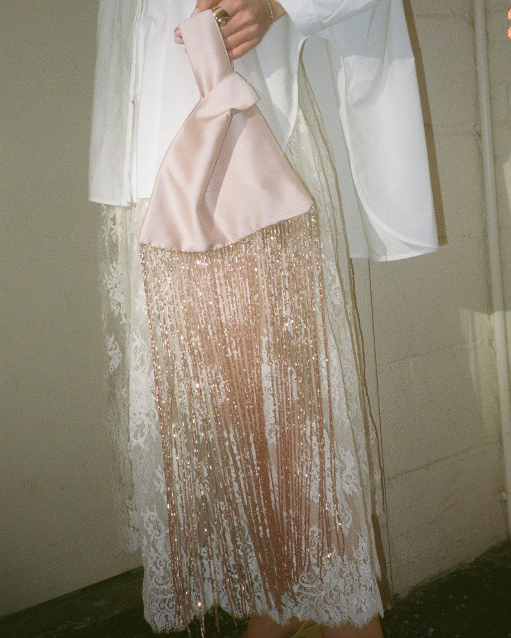 The Knot Bag in Blush