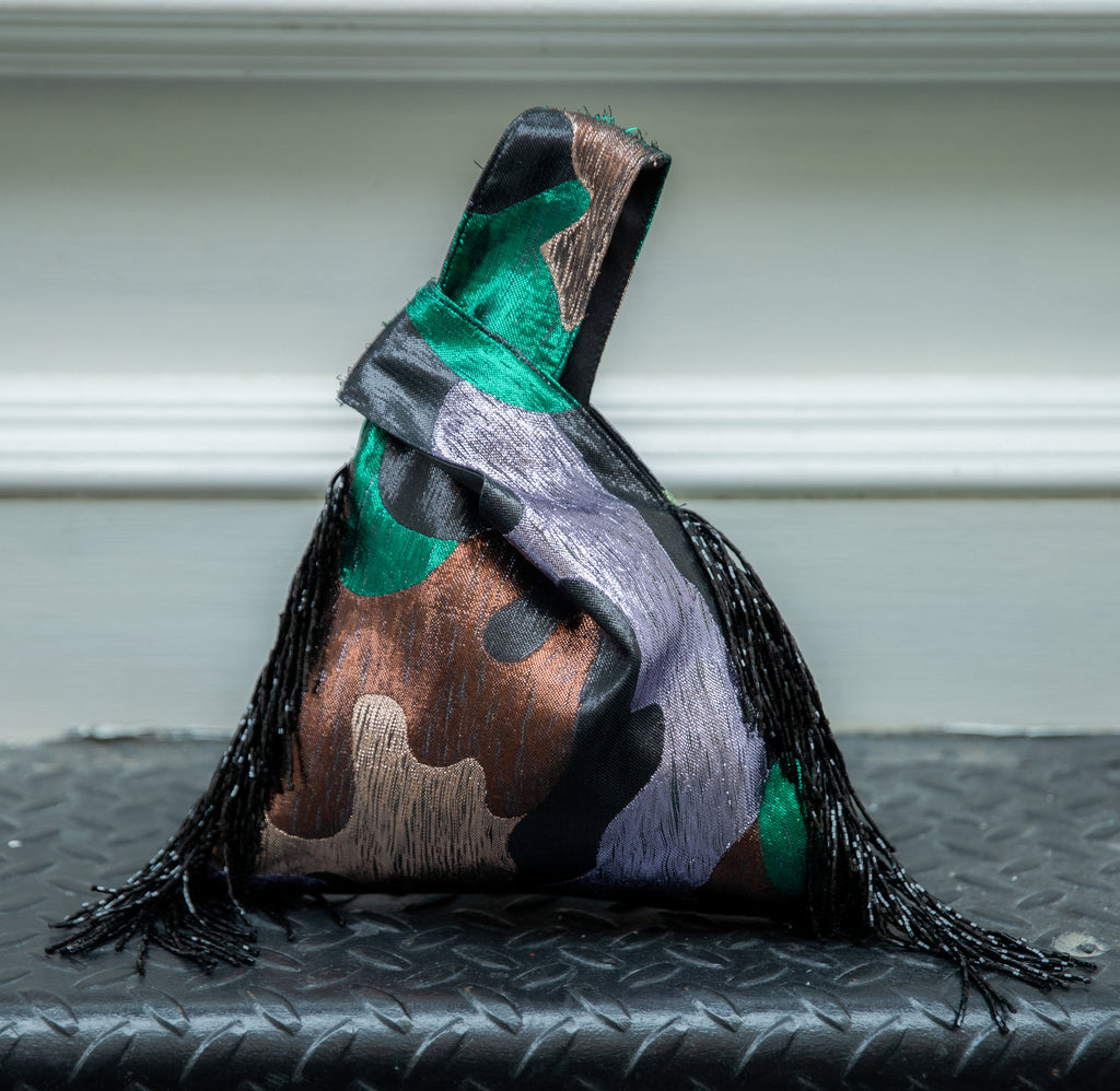 The Knot Bag in Metallic Camo