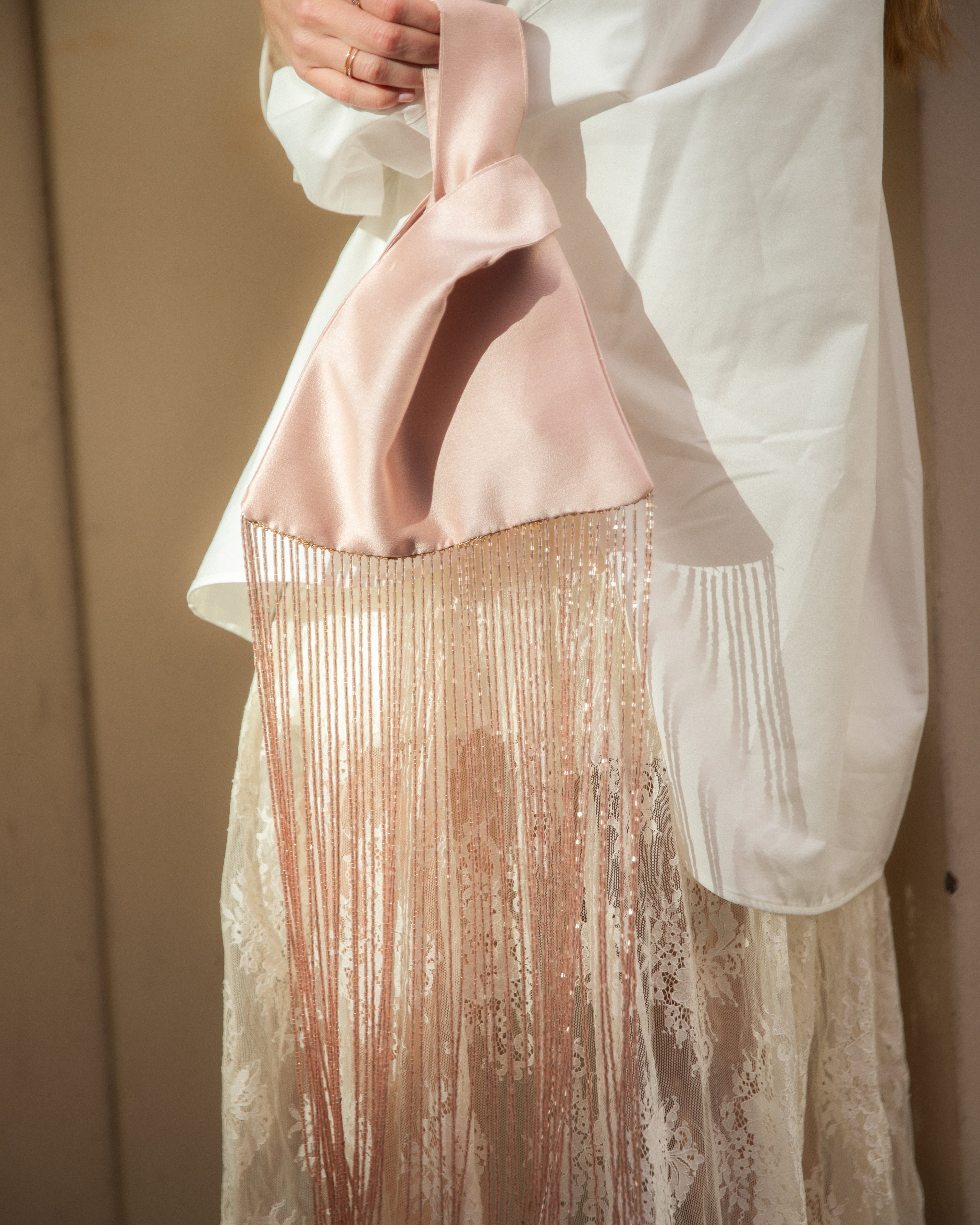 The Knot Bag in Blush